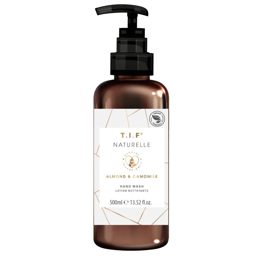 T.I.F Natural & Vegan Hand Wash Olive Almond & Camomile 500 ml