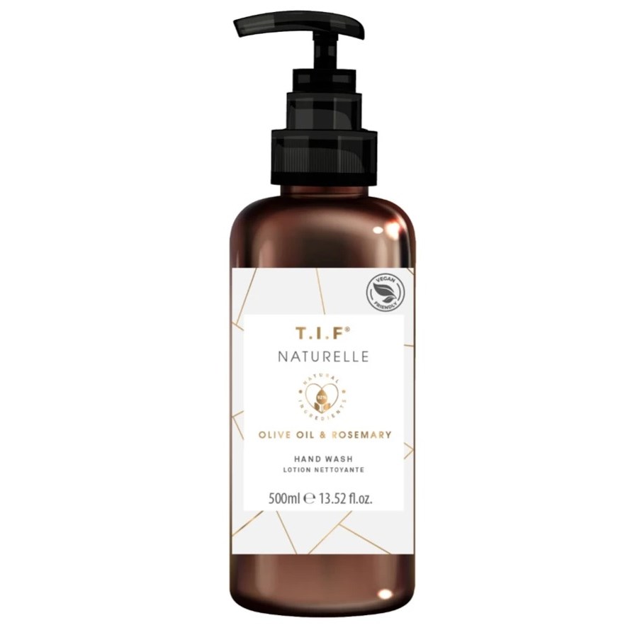 T.I.F Natural & Vegan Hand Wash Olive Oil & Rosemary 500 ml