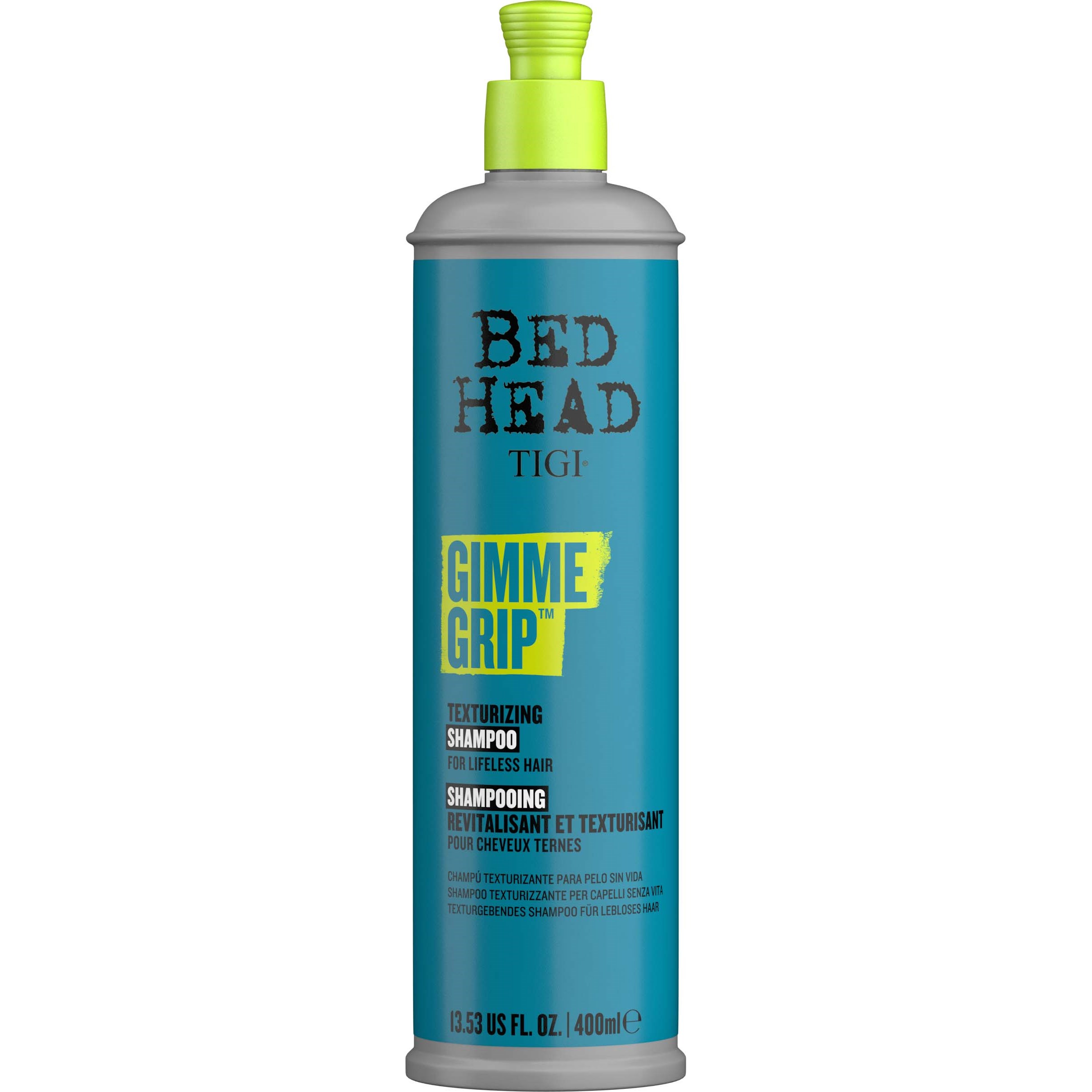 Läs mer om Tigi Bed Head Gimmie Grip Shampoo 400 ml