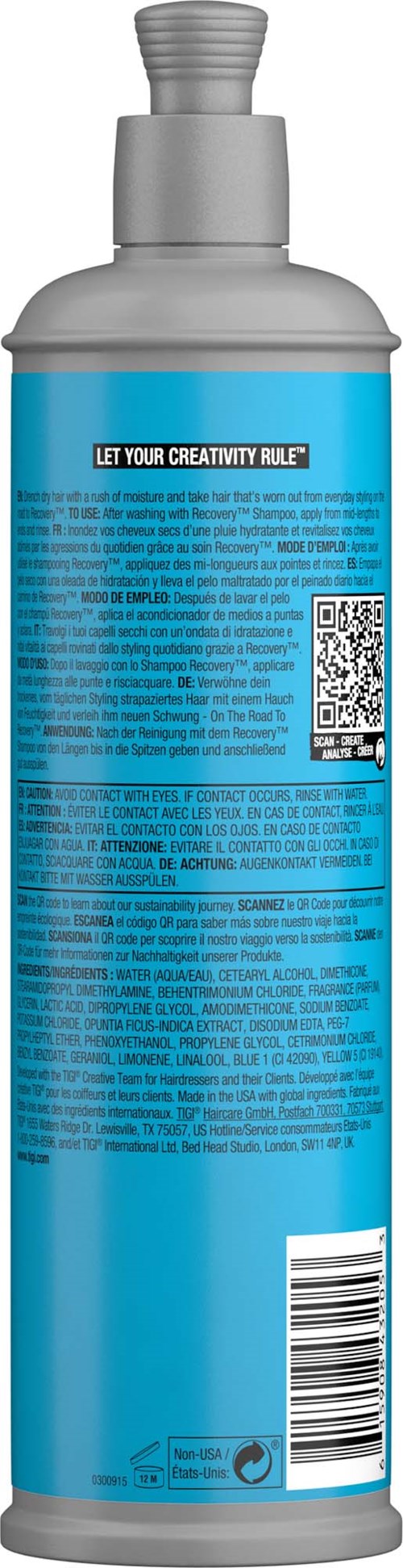 Tigi Recovery Conditioner 400 ml