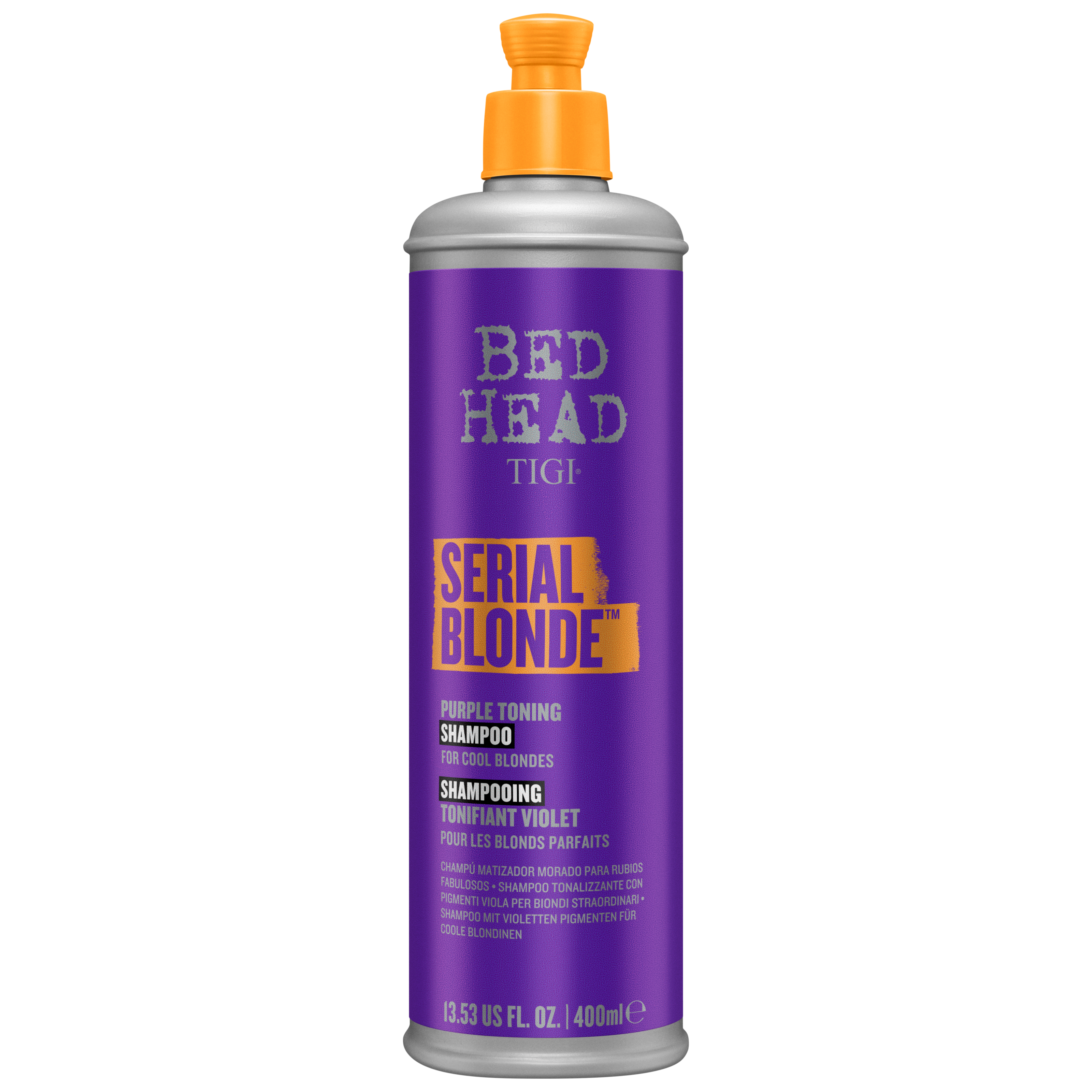 Tigi Bed Head Serial Blonde Purple Toning Shampoo 400 ml billede