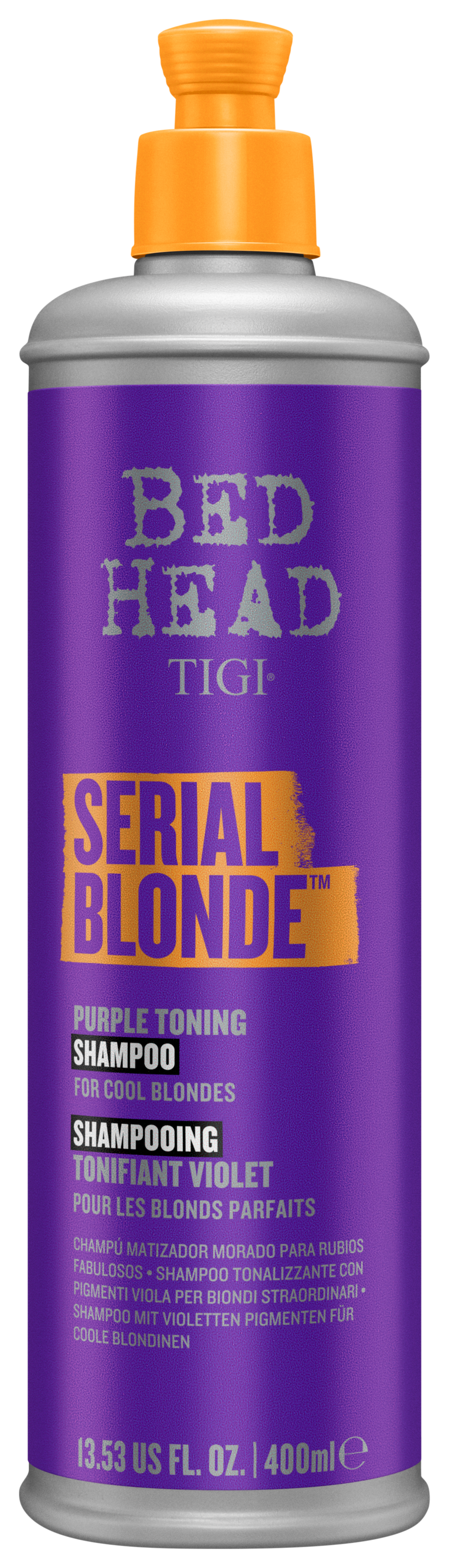 TIGI Bed Head Serial Blonde Purple Toning Shampoo 400 ml