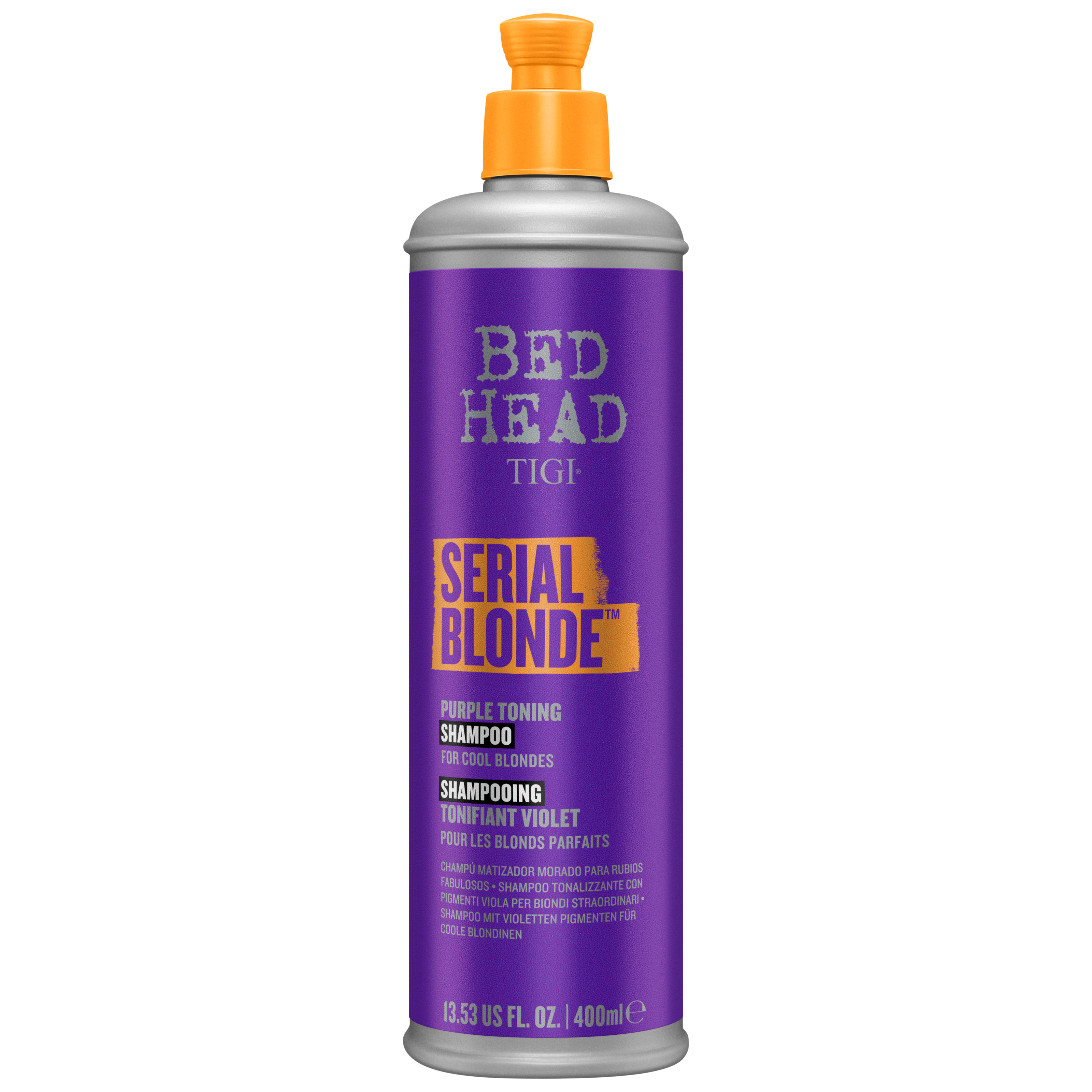 Läs mer om Tigi Bed Head Serial Blonde Purple Toning Shampoo 400 ml