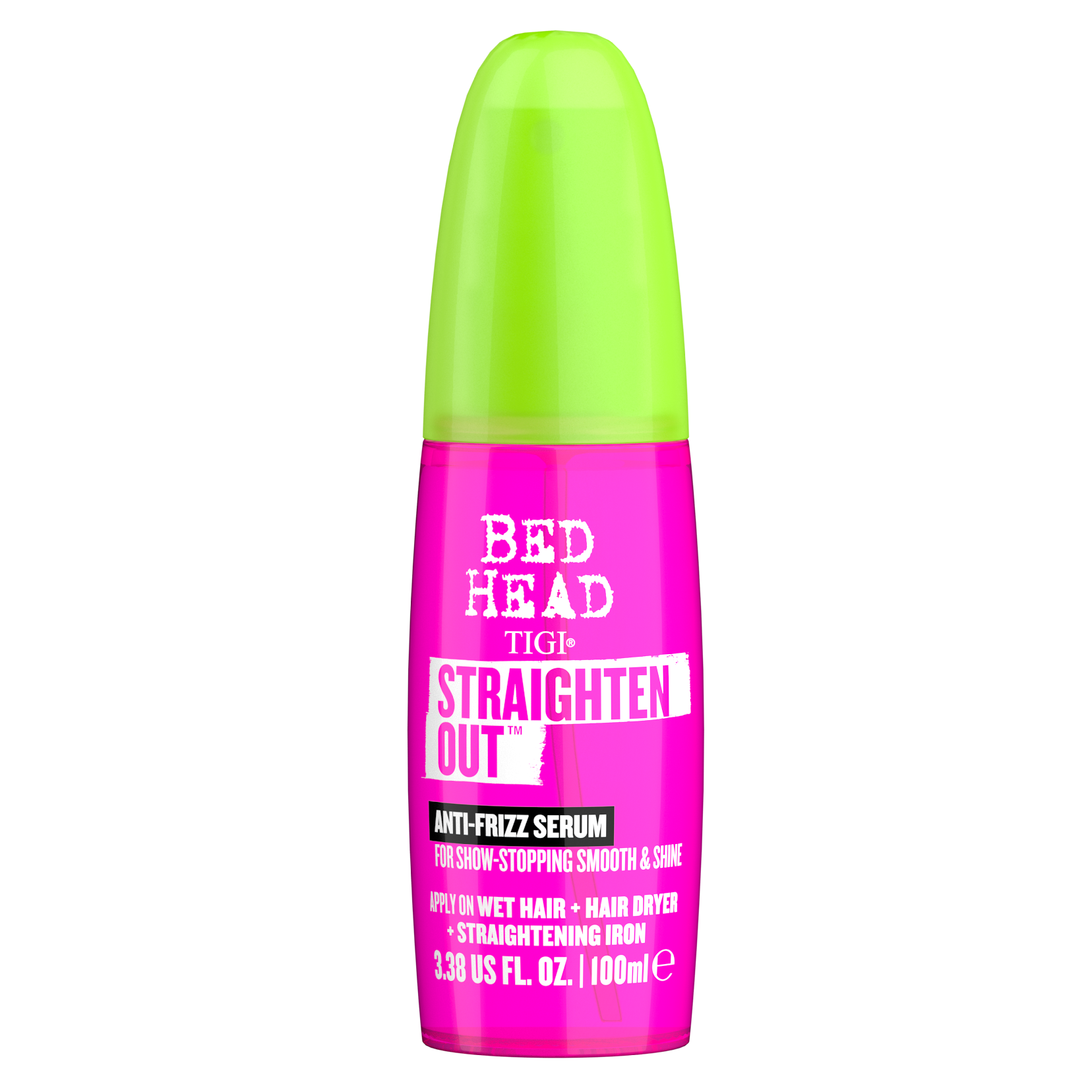 Alternativ bild 1 för TIGI Bed Head Straighten Out Anti-Frizz Serum 100 ml