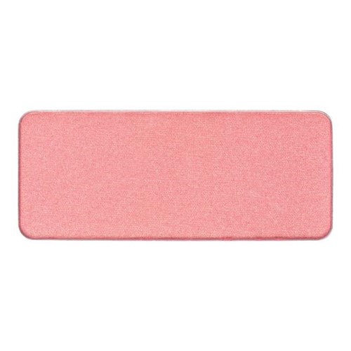 Et pink rektangulært stykke stof med afrundede hjørner og tekstur.
