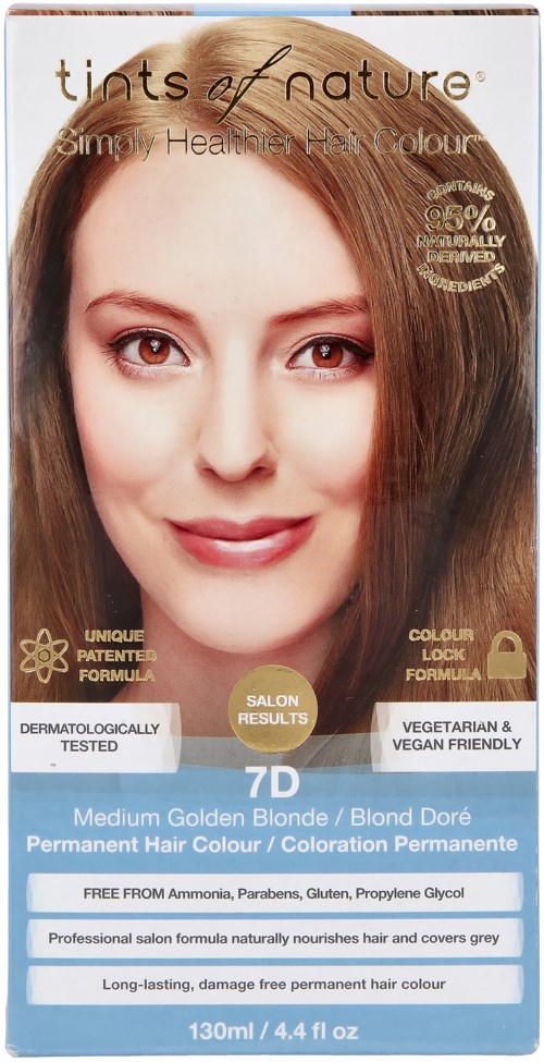 Tints of Nature Medium Golden Blonde 7D