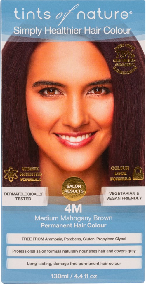 Tints of Nature Medium Mahogany Brown 4M