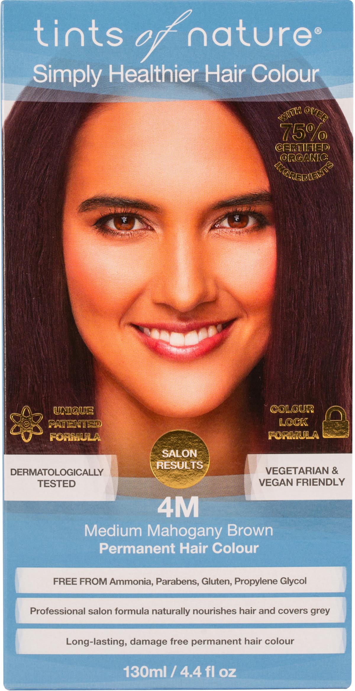 Tints of Nature Medium Mahogany Brown 4M