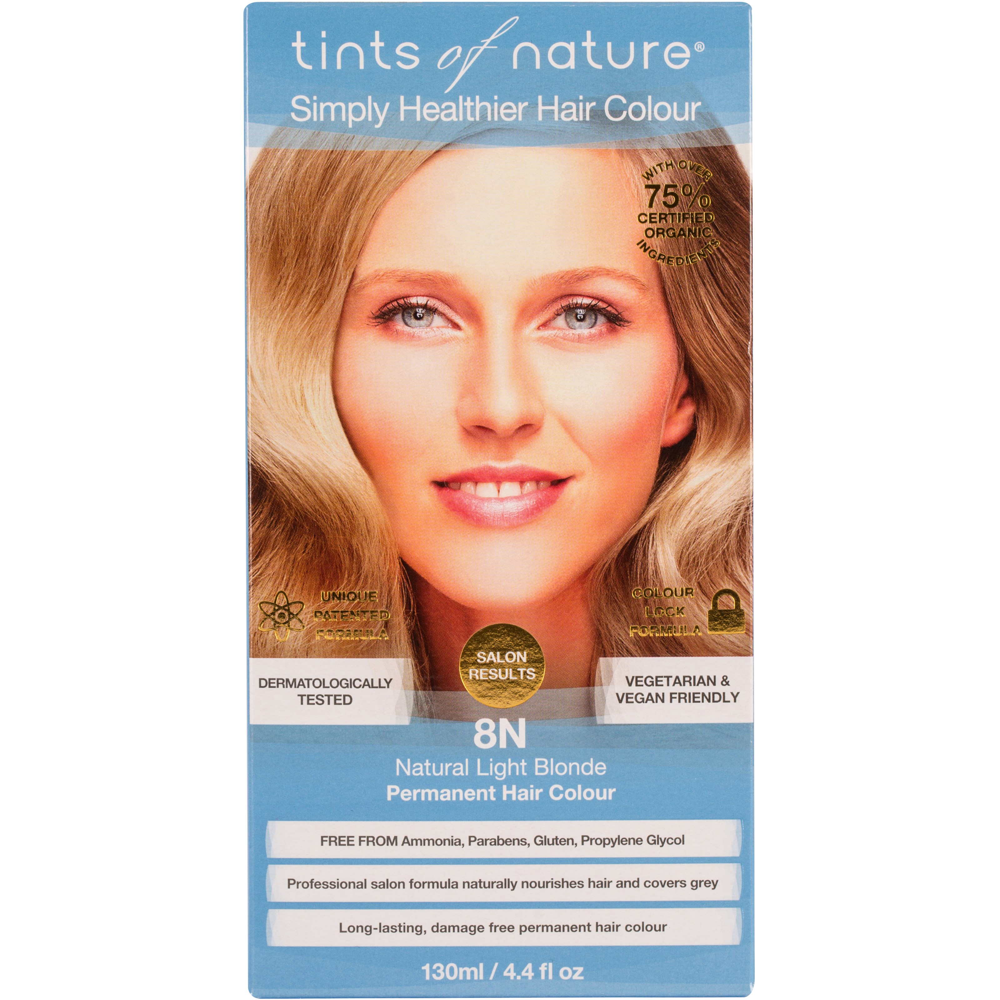 Läs mer om Tints of Nature Natural Light Blonde 8N