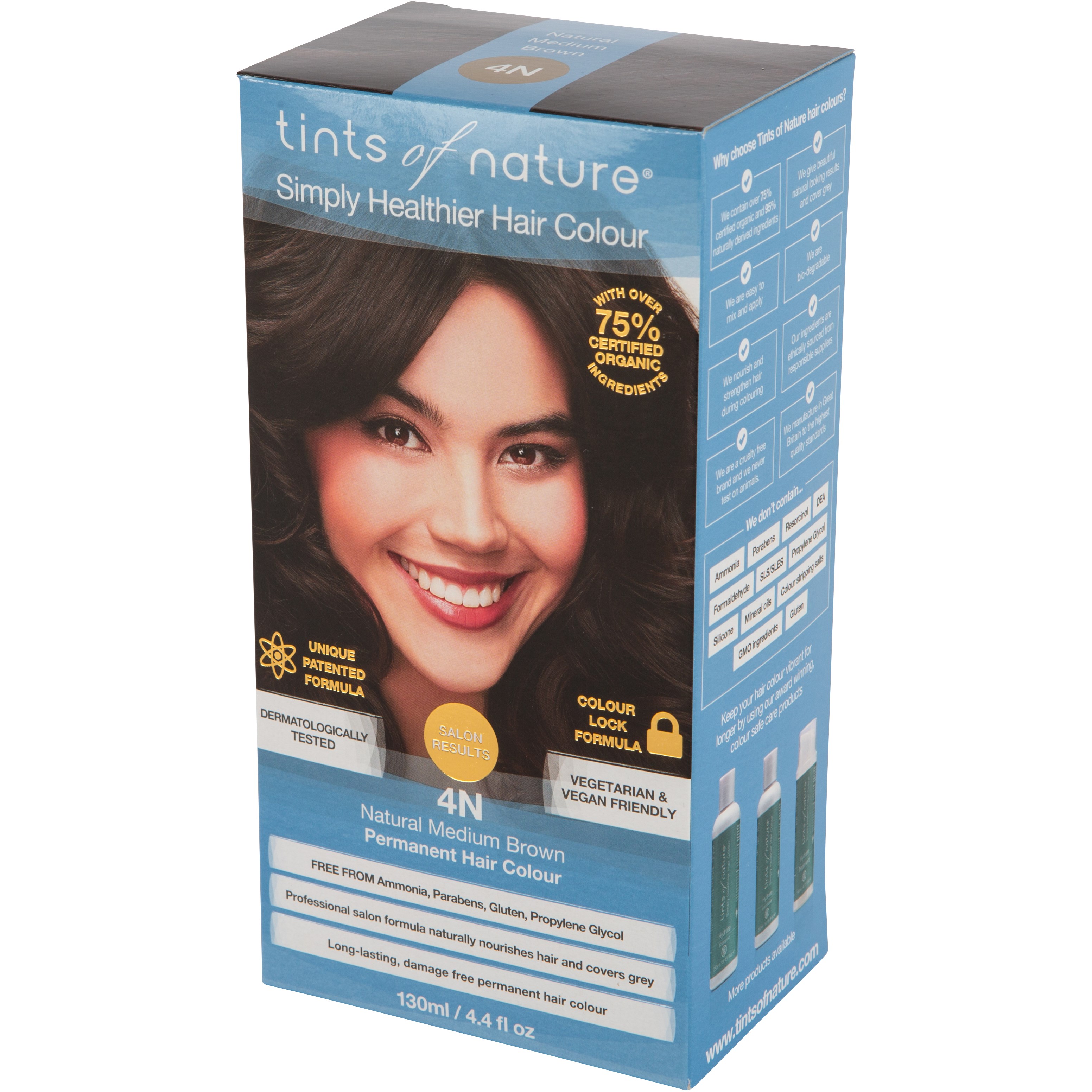 Tints of Nature Natural Medium Brown 4N (obrázok 3)