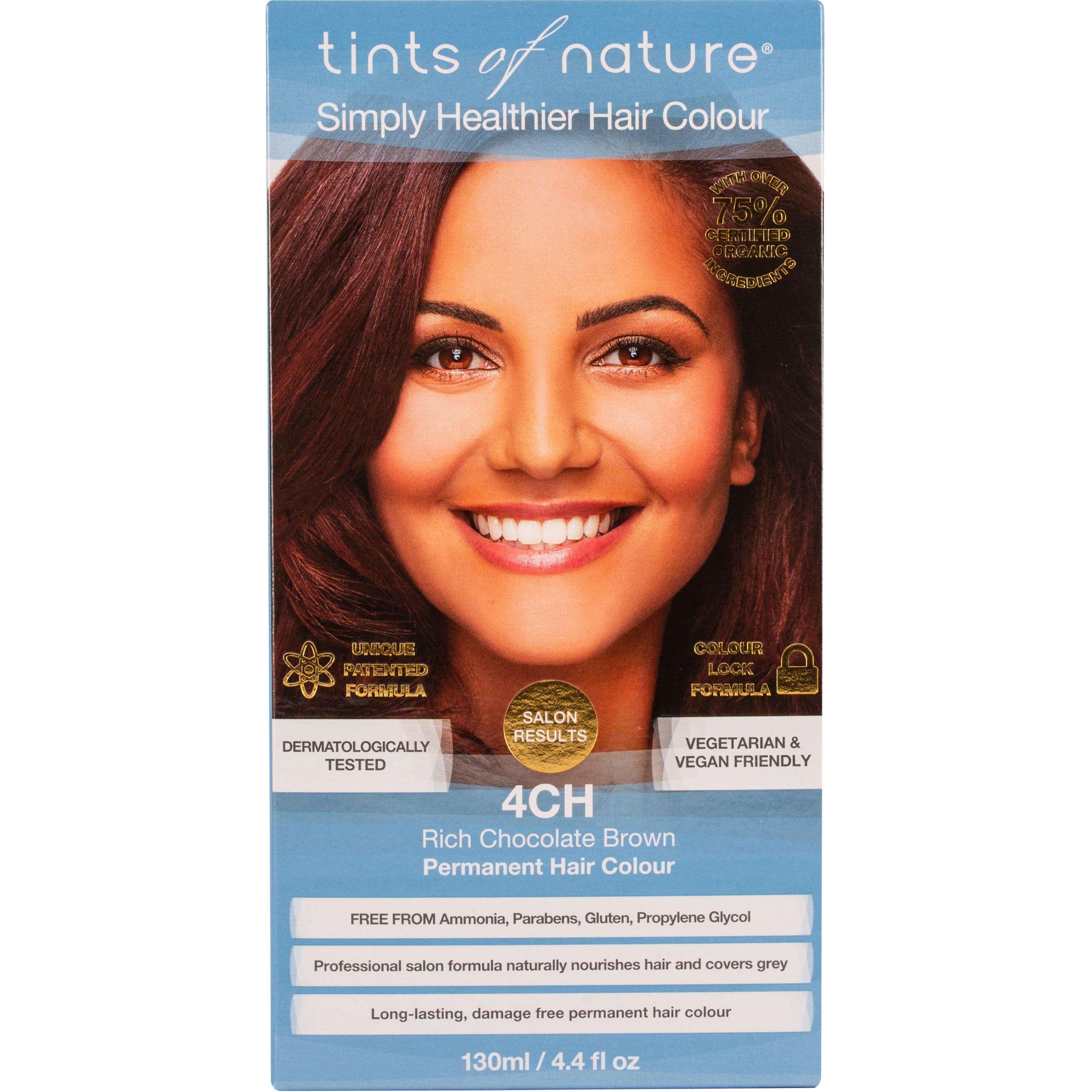 Läs mer om Tints of Nature Rich Chocolate Brown 4CH