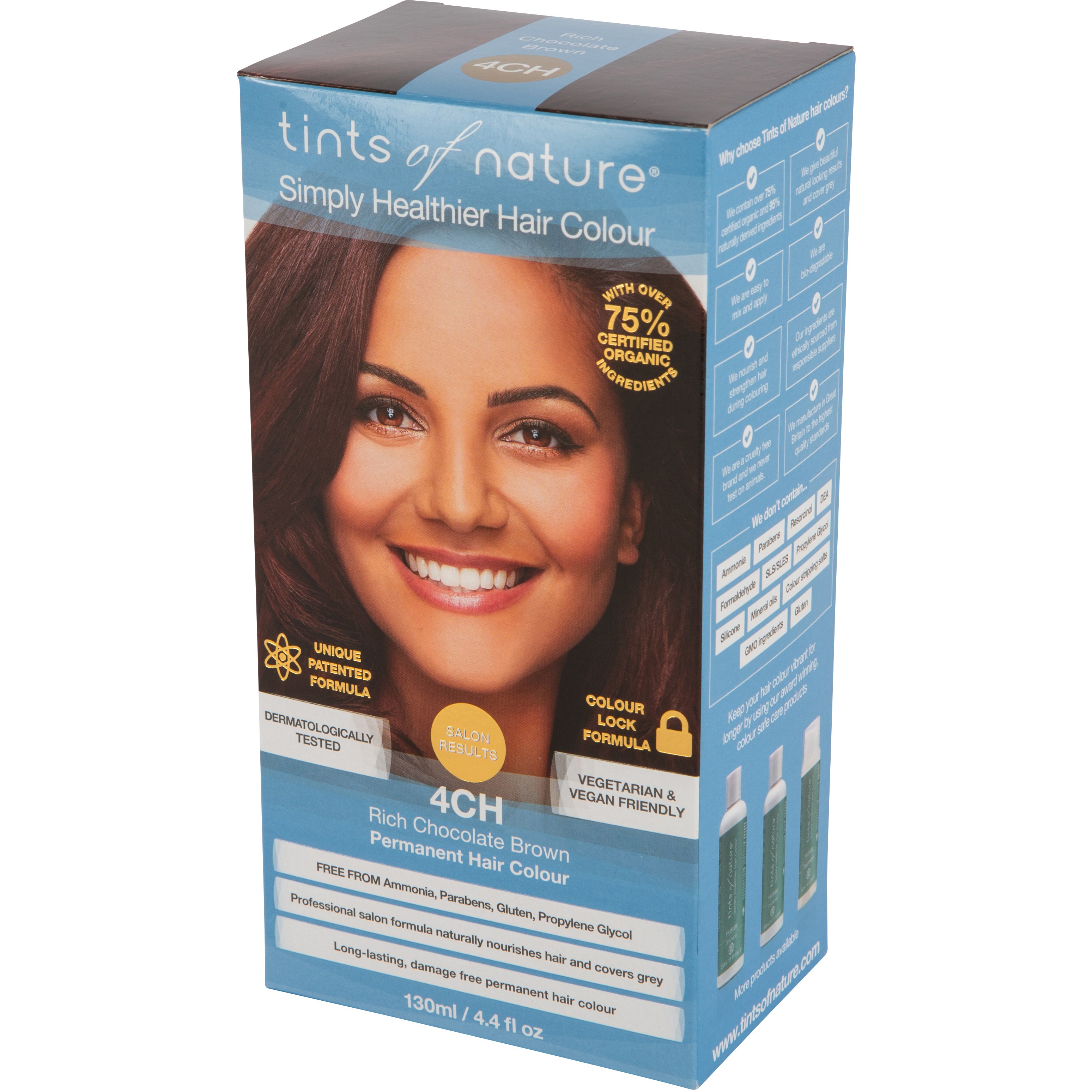 Tints of Nature Rich Chocolate Brown 4CH (obrázok 2)