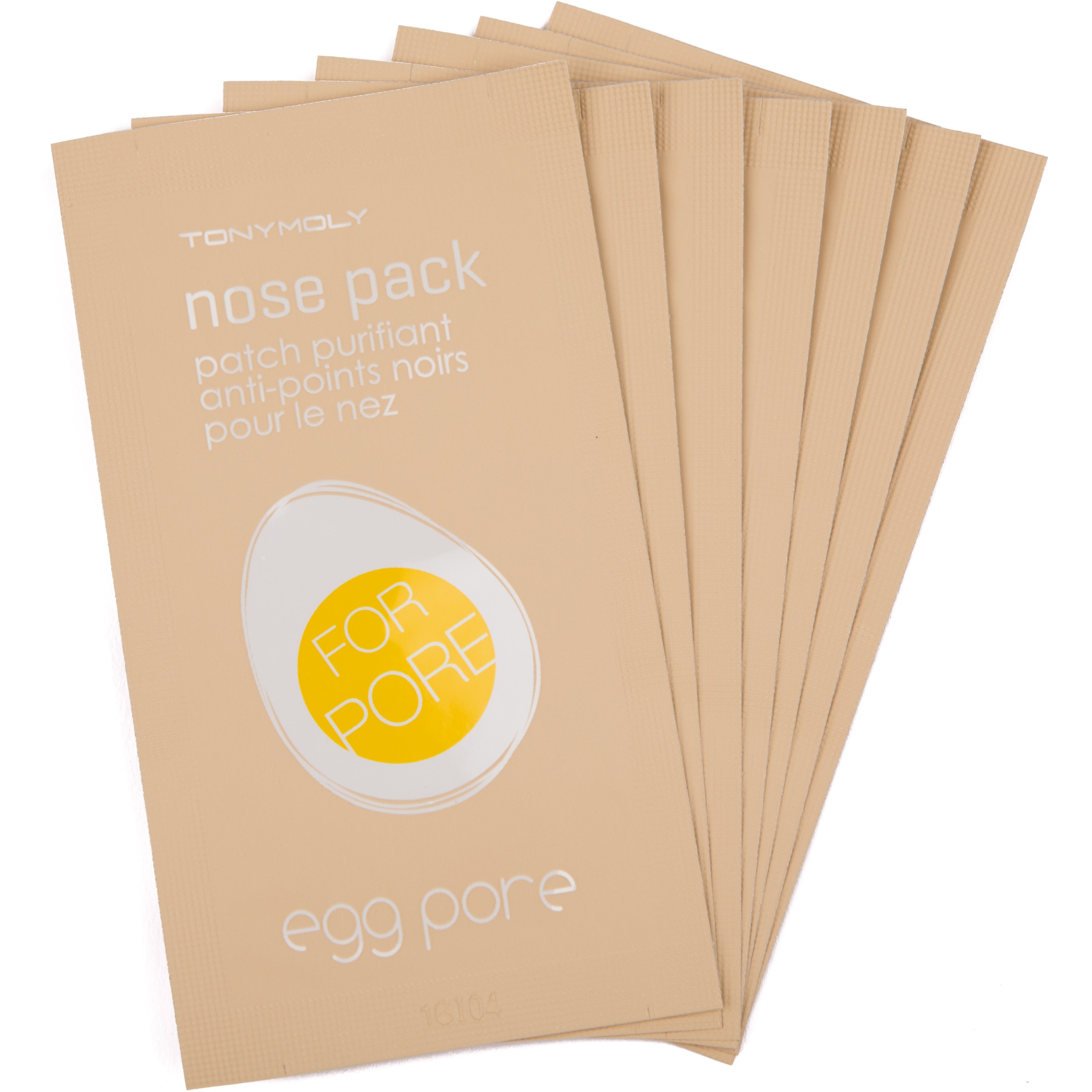 Läs mer om Tonymoly Egg Pore Nose Pack Package (7pcs) 30 ml