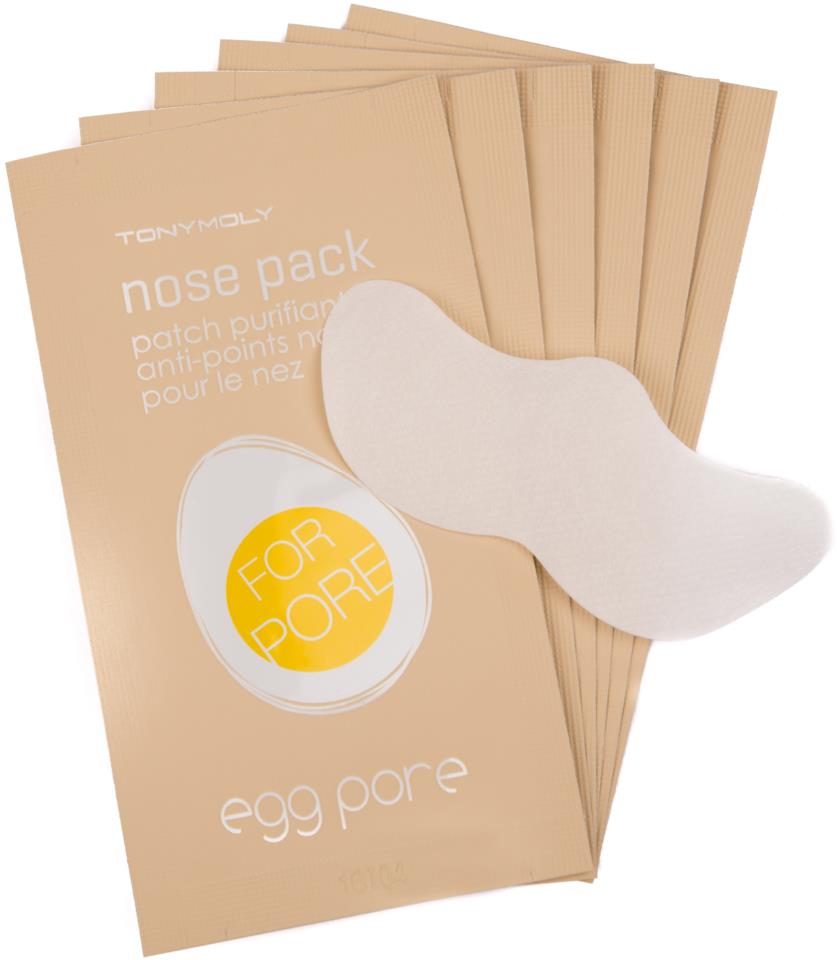Tonymoly Egg Pore Nose Pack Package (7pcs)