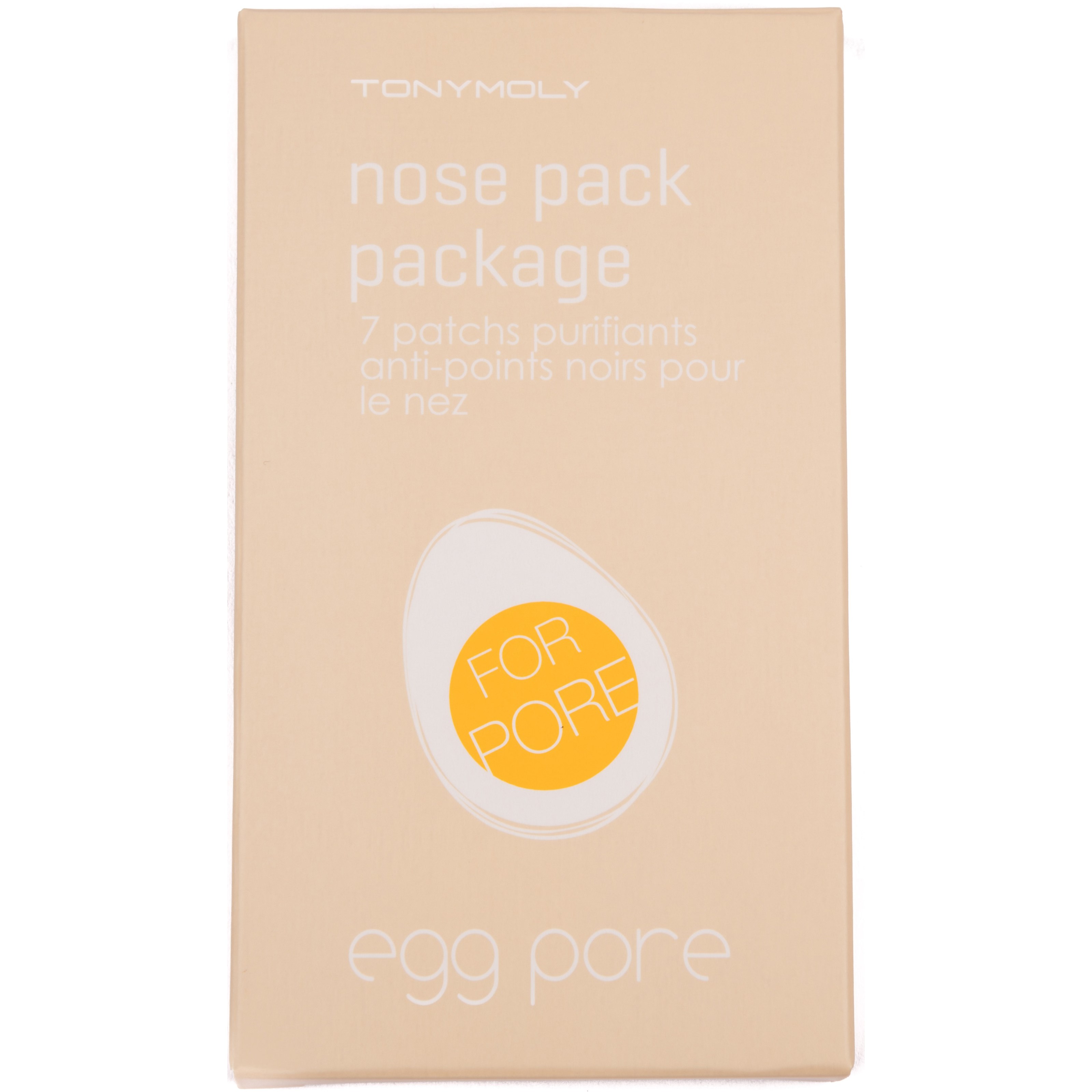Tonymoly Egg Pore Nose Pack Package (7pcs) (obrázok 3)
