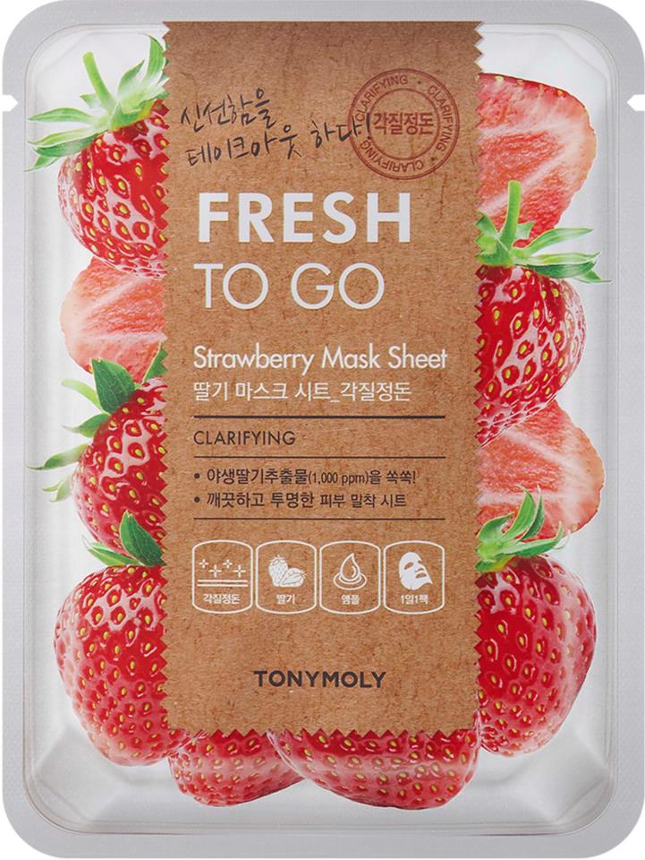 TONYMOLY Fresh To Go Strawberry Mask Sheet