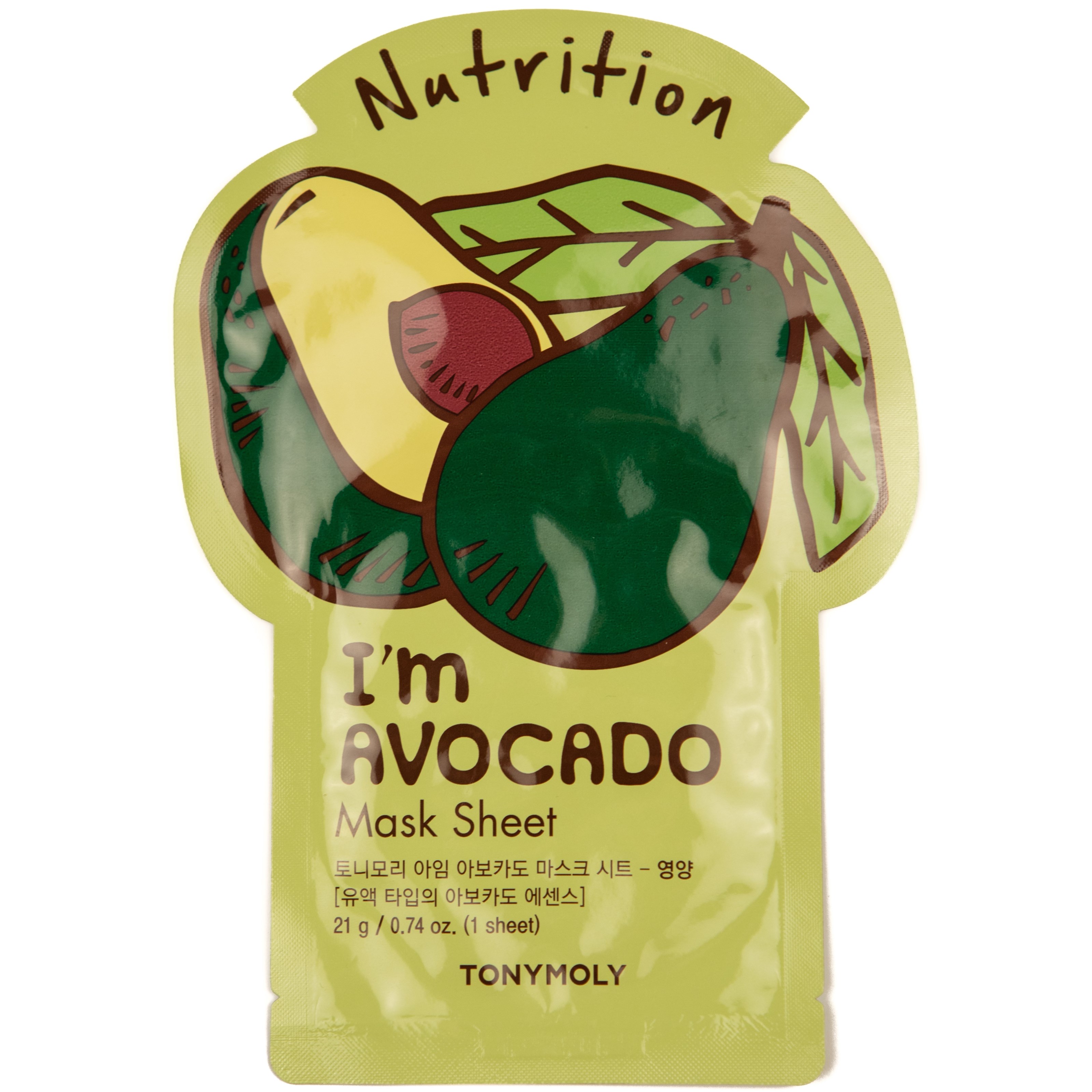Bilde av Tonymoly Nutrition I'm Avocado Mask Sheet