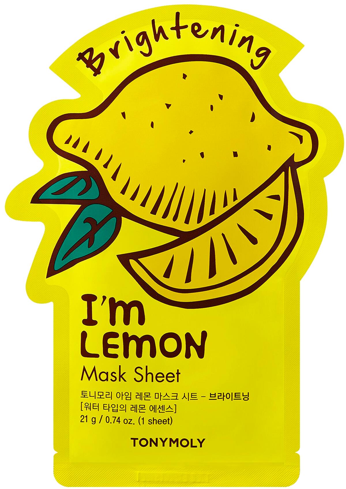 Tonymoly I'm Lemon Mask Sheet 21 g
