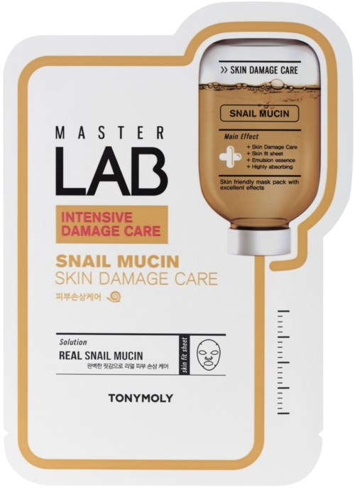 Tonymoly Master Lab Sheet Mask Snail Mucin