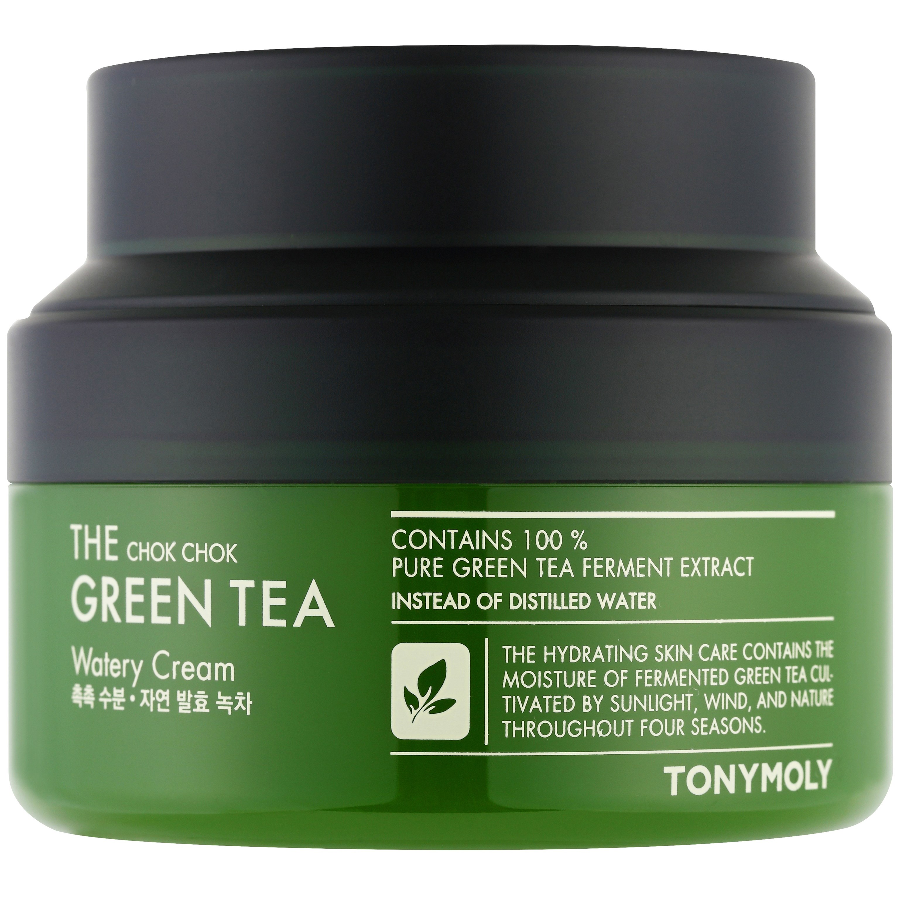 Läs mer om Tonymoly Chok Chok Green Tea The Watery Cream 60 ml