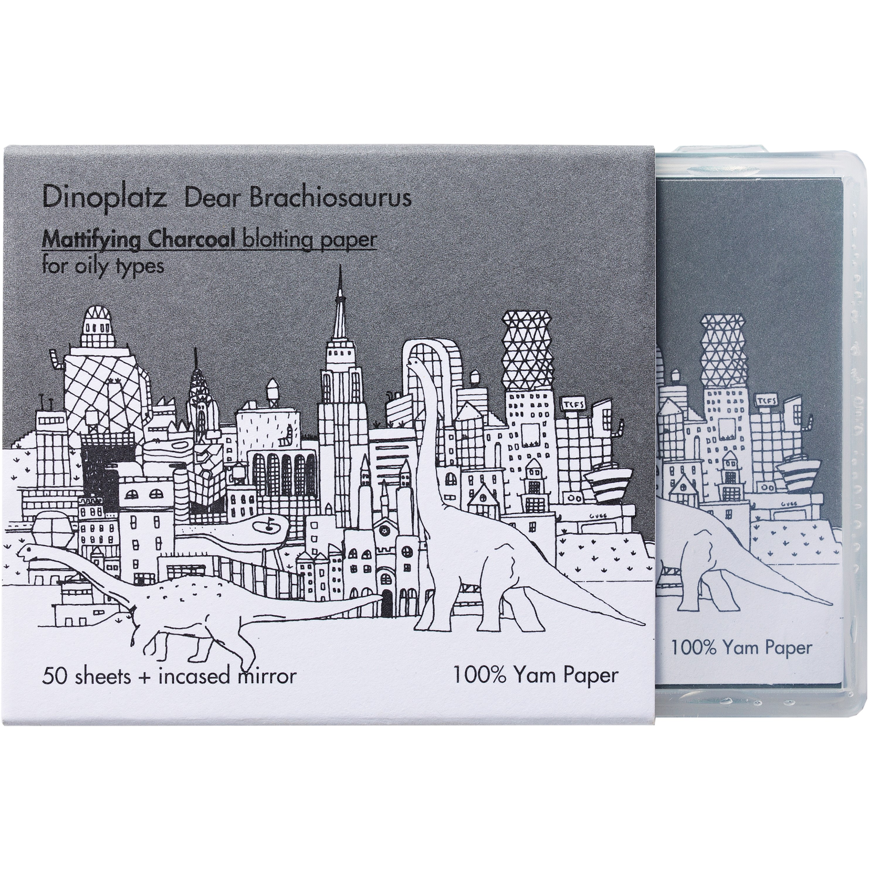 Too Cool For School Dinoplatz Blotting Papers Charcoal 50 st