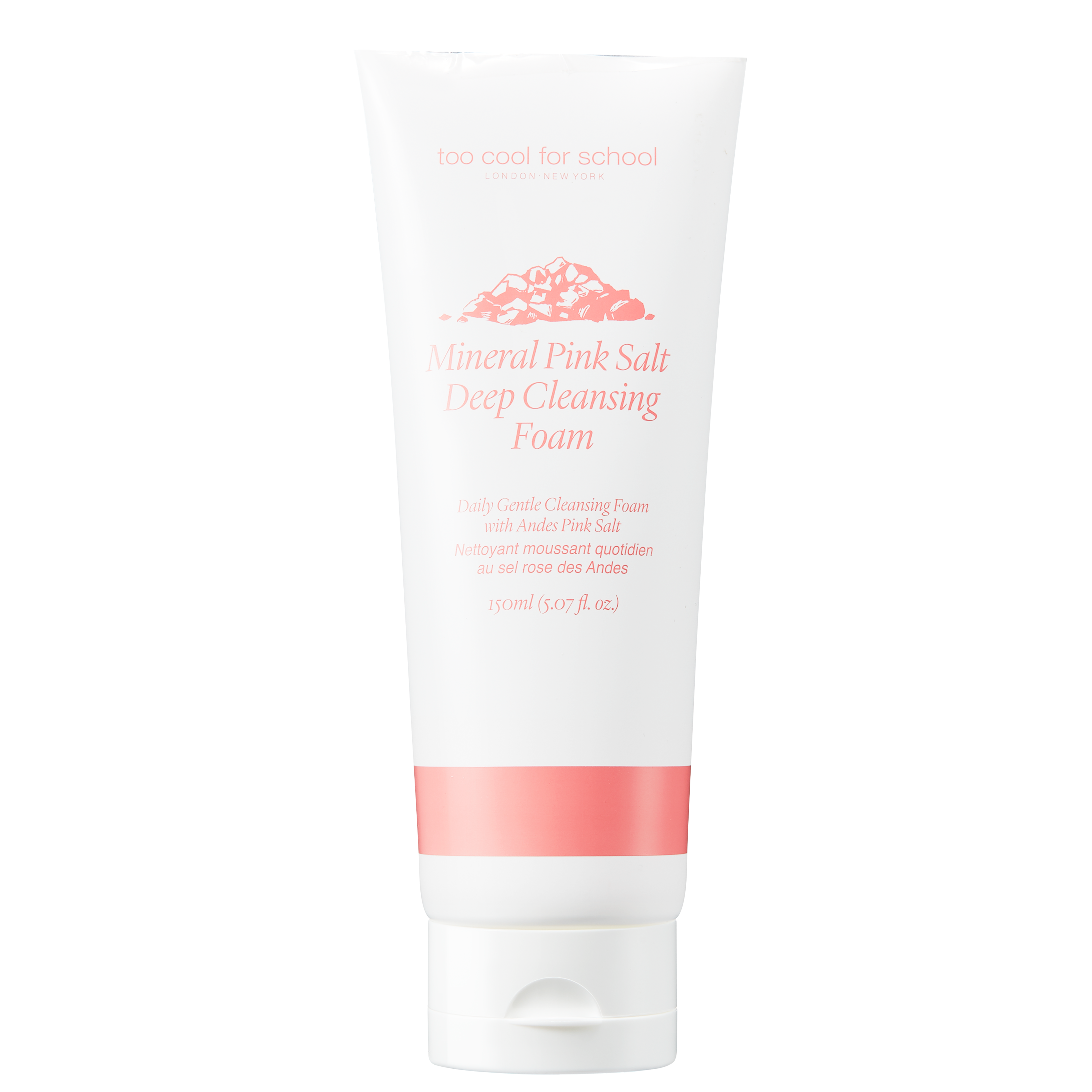 Too Cool For School Mineral Pink Salt Deep Cleansing Foam 150 ml