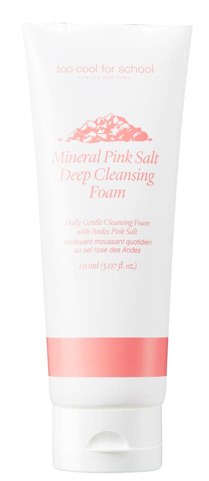 Too Cool For School Mineral Pink Salt Deep Cleansing Foam 150 ml