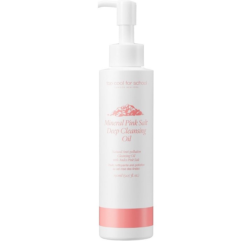 Too Cool For School Mineral Pink Salt Deep Cleansing Oil 150 ml