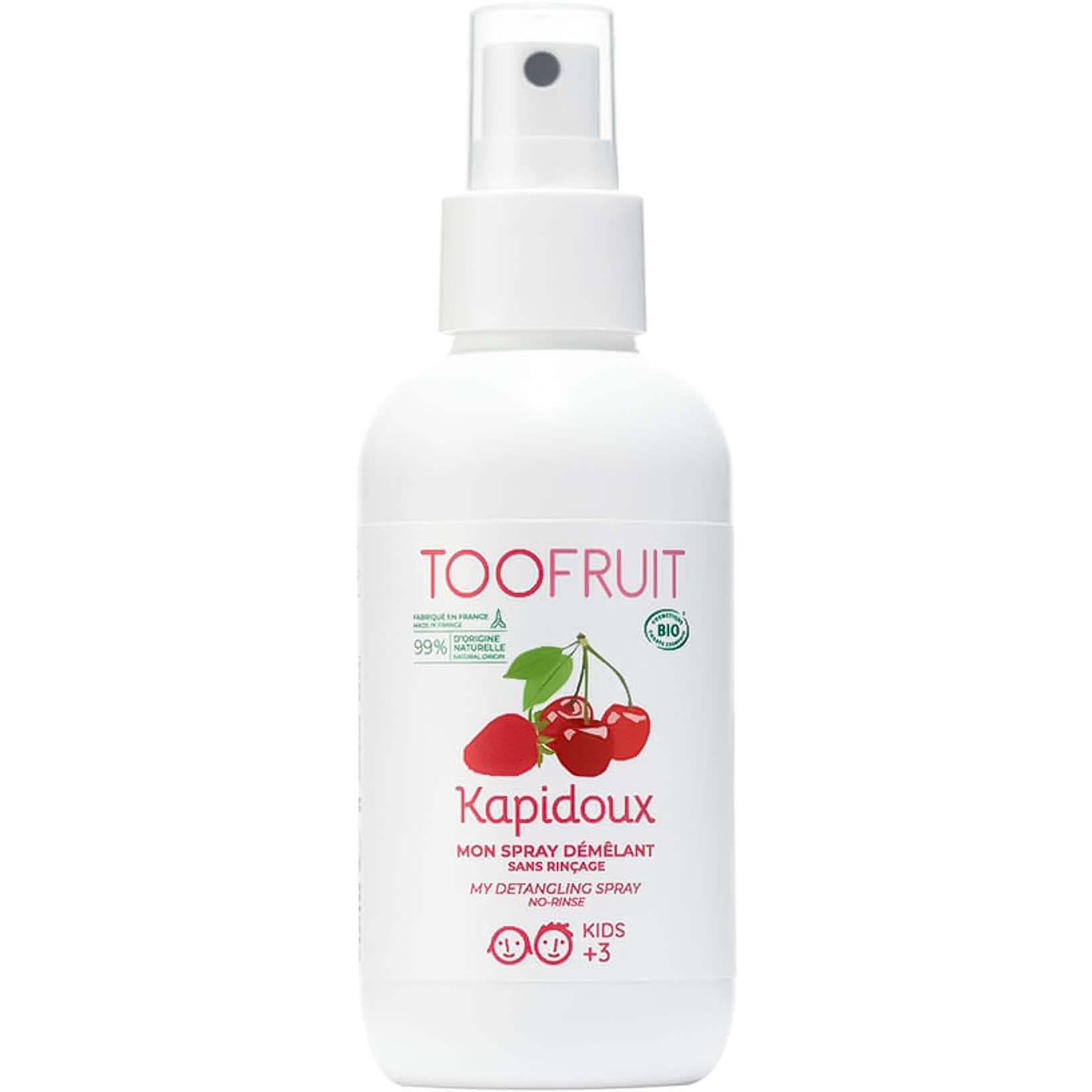 Läs mer om TOOFRUIT Kapidoux Lightweight Detangling Spray 125 ml