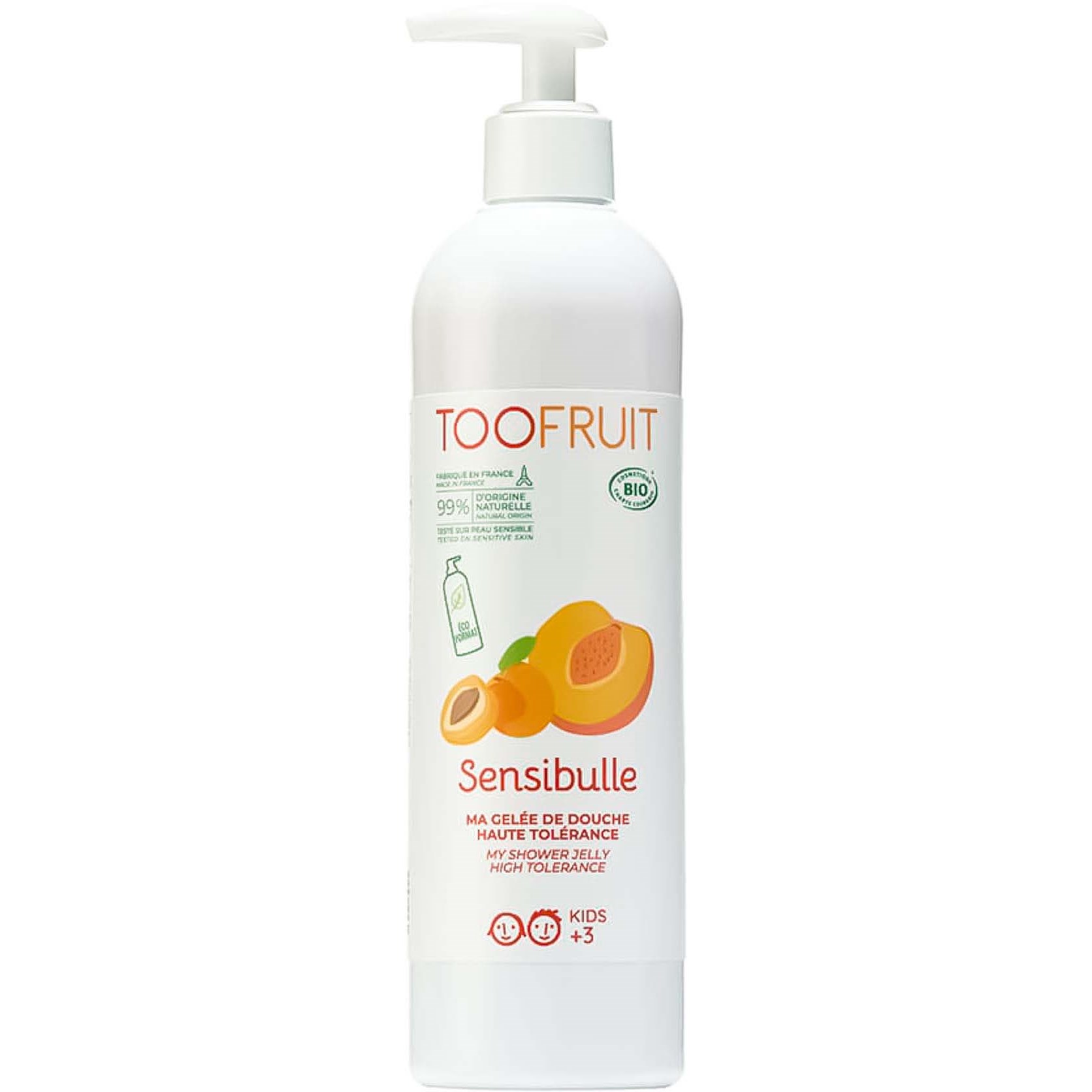Läs mer om TOOFRUIT Sensibulle Shower Jelly Apricot-Peach 400 ml