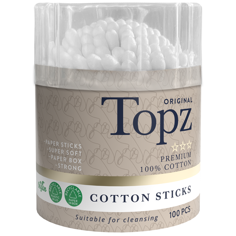 Topz Cotton Sticks Designed billede