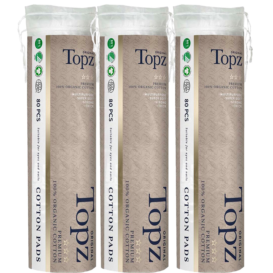 Läs mer om Topz Original Make Up Pads 3-Pack
