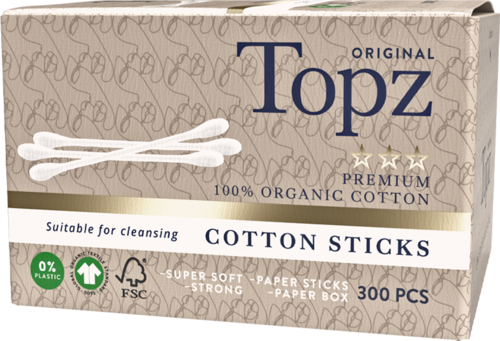 Topz Premium Cotton Sticks 300 pcs