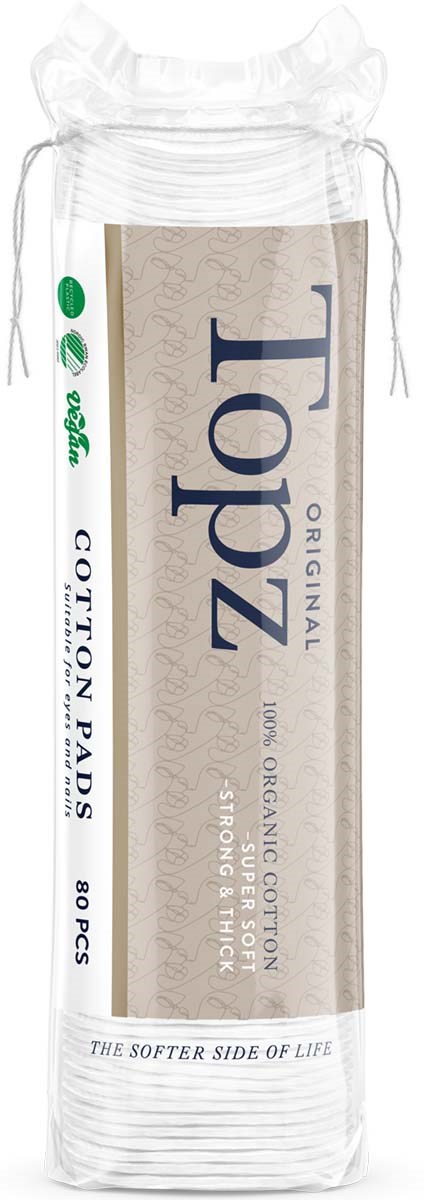 Topz Premium Make Up Pads 80 st