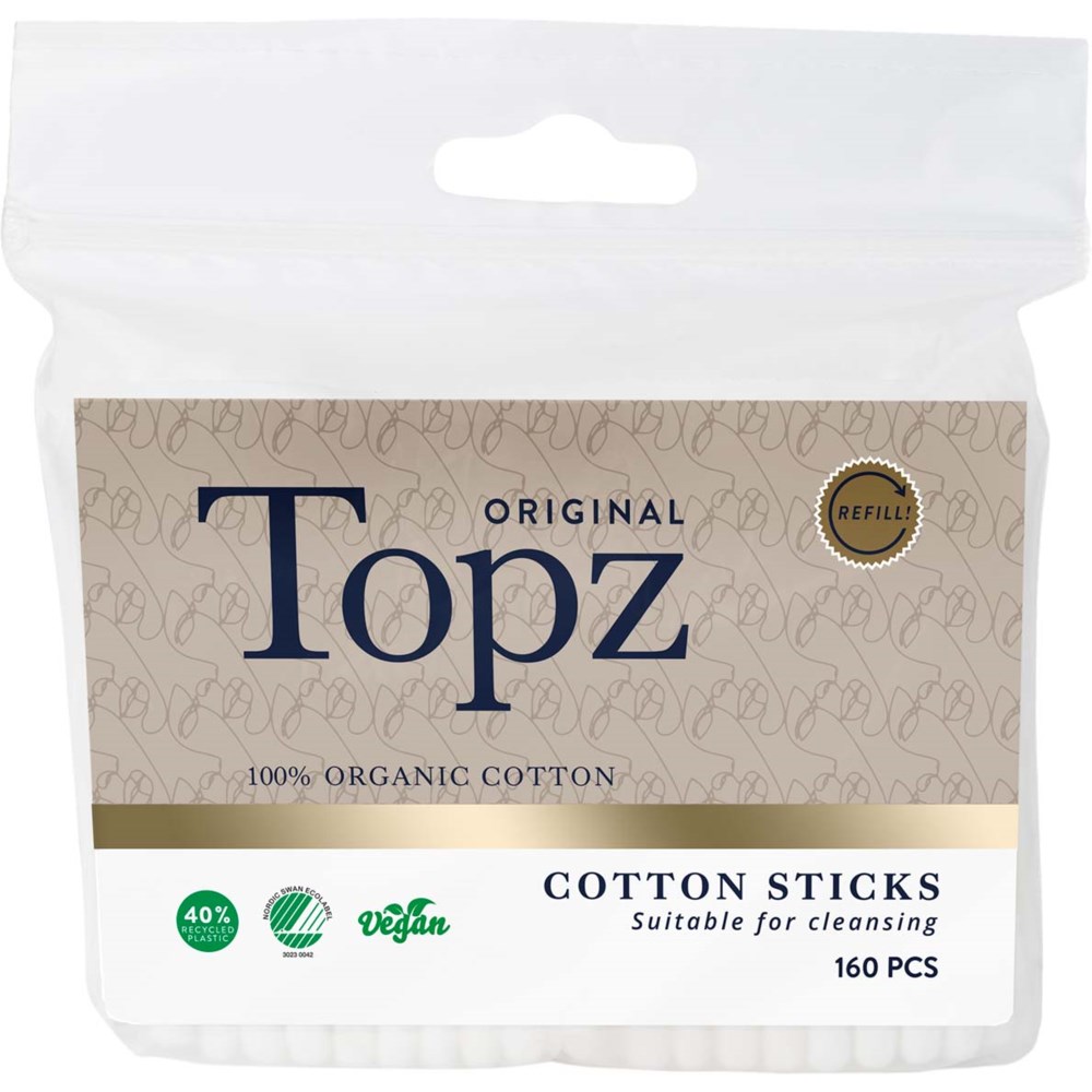 Topz Topz Premium Refill Cotton Sticks 160 st