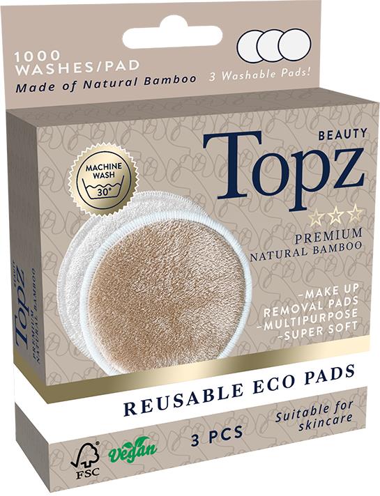 Topz Premium Reuseable Eco Pads 3 st
