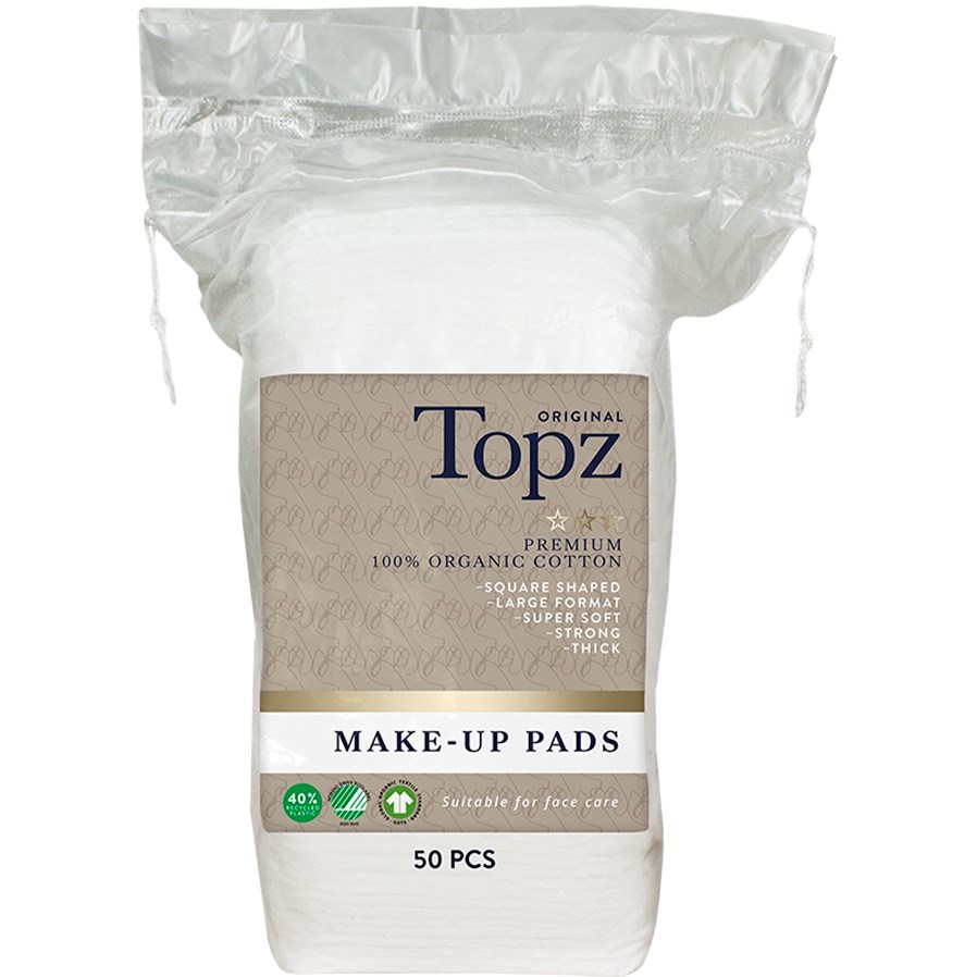 Bilde av Topz Premium Square Make-up Pads 50 Pcs