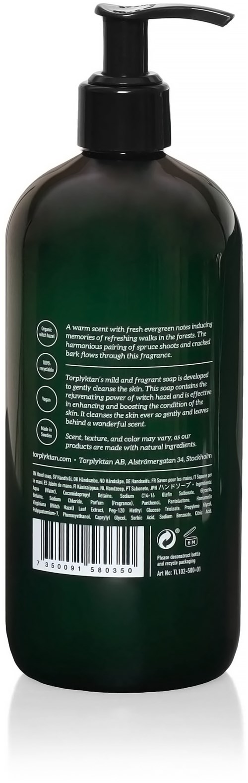 Torplyktan Barrskog Handtvål 500 ml
