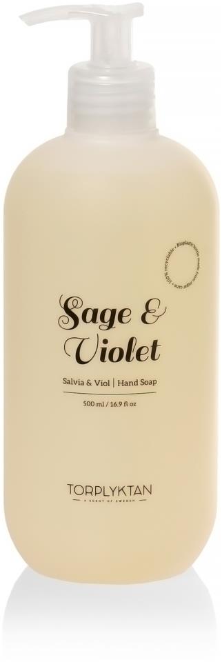 Torplyktan Salvia & Viol Handtvål 500 ml