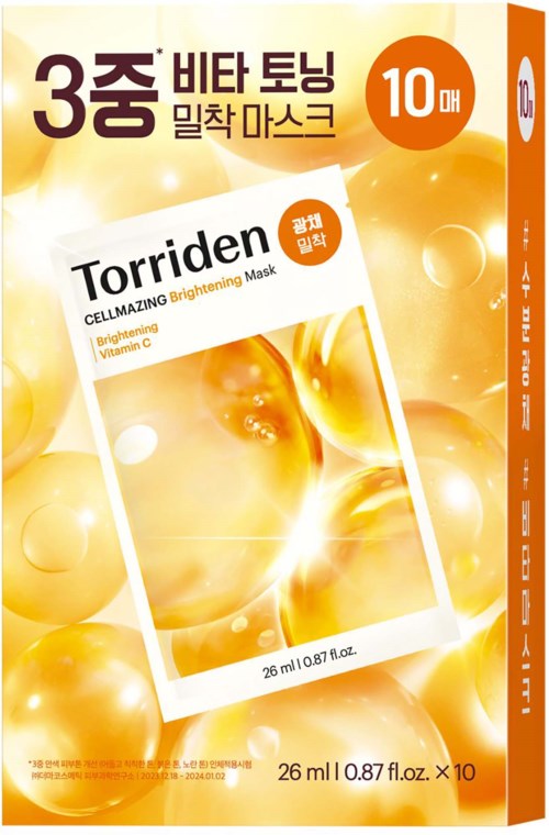 Torriden CELLMAZING Brightening Mask 26 ml 10 ml