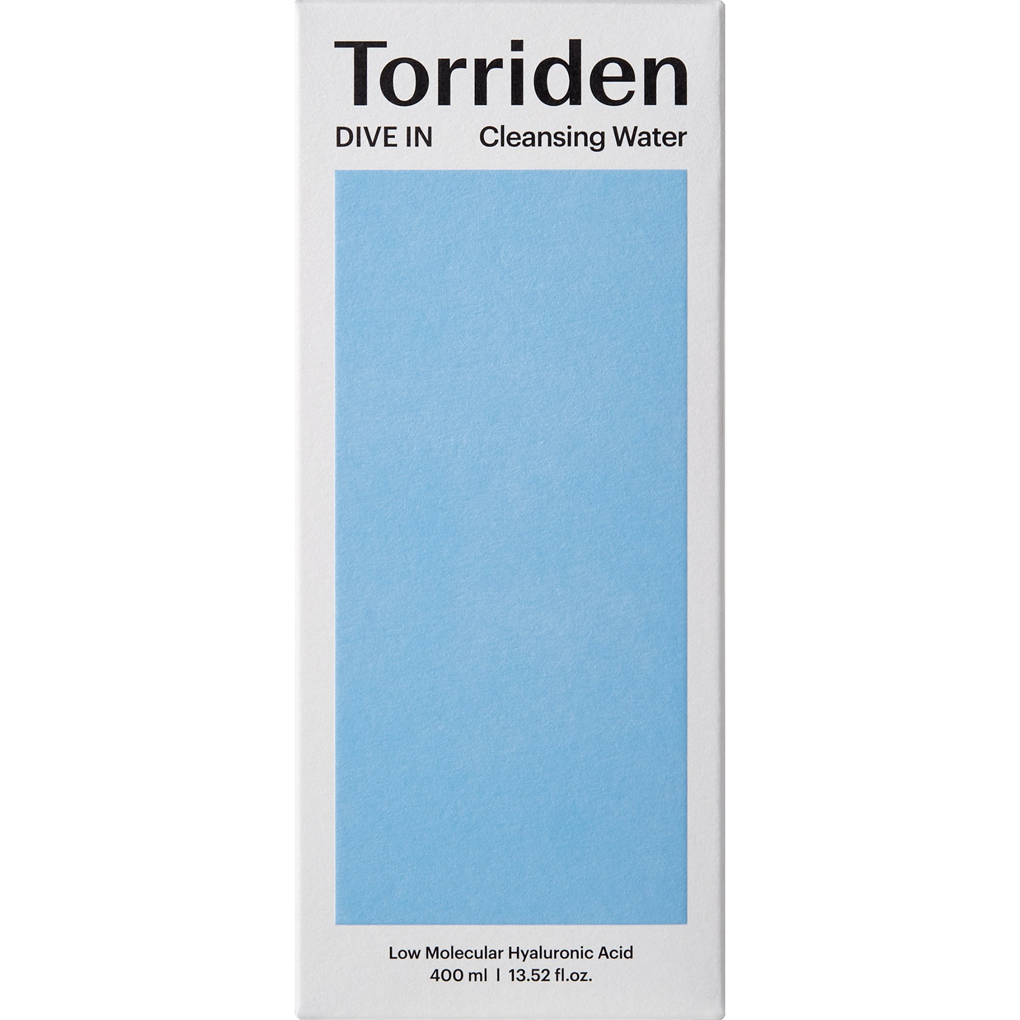 Alternativ bild 1 för Torriden DIVE-IN Low Molecular Hyaluronic Acid Cleansing Water 400 ml