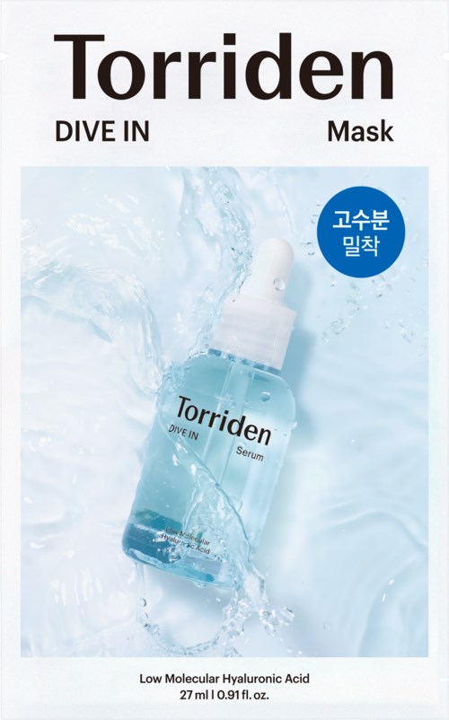 Torriden DIVE IN Low Molecular Hyaluronic Acid Mask 27 ml | lyko.com