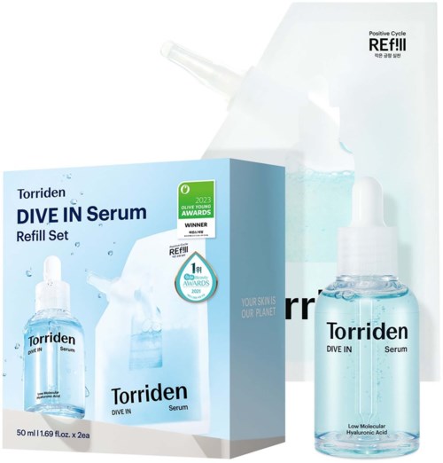 Torriden DIVE-IN Serum Refill Set 2 x 50 ml