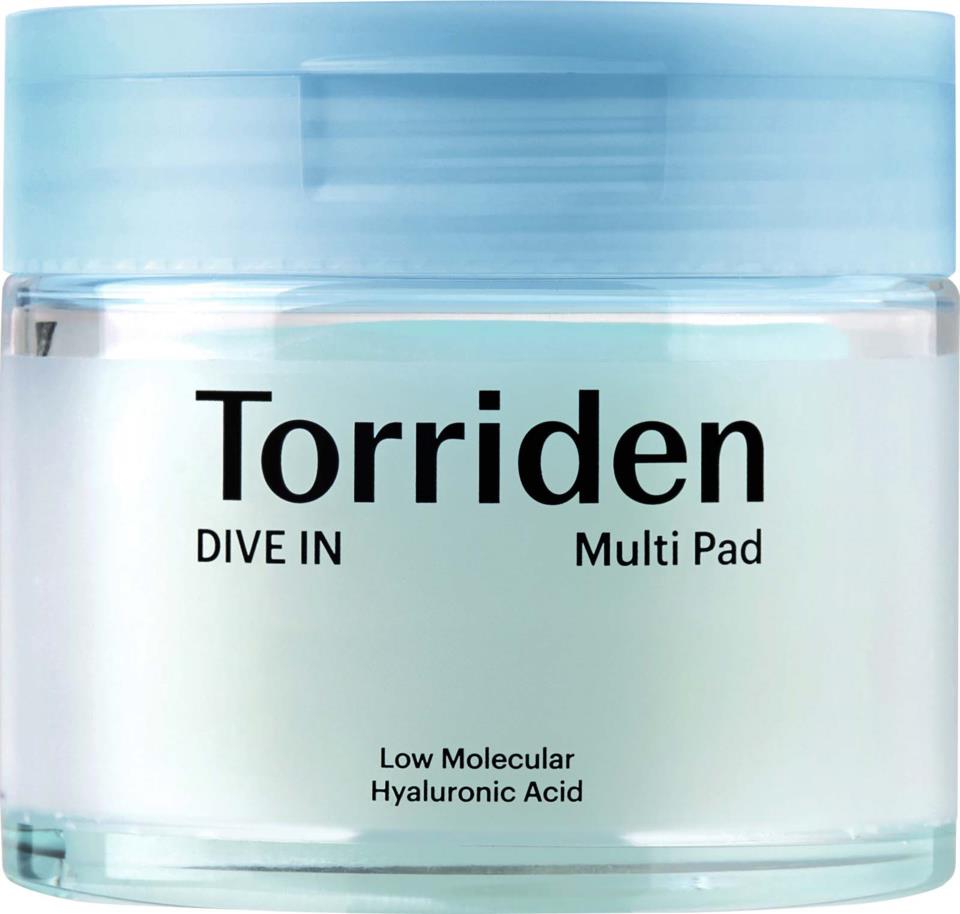 Torriden DIVE IN Low Molecular Hyaluronic Acid Multi Pad 80 pcs