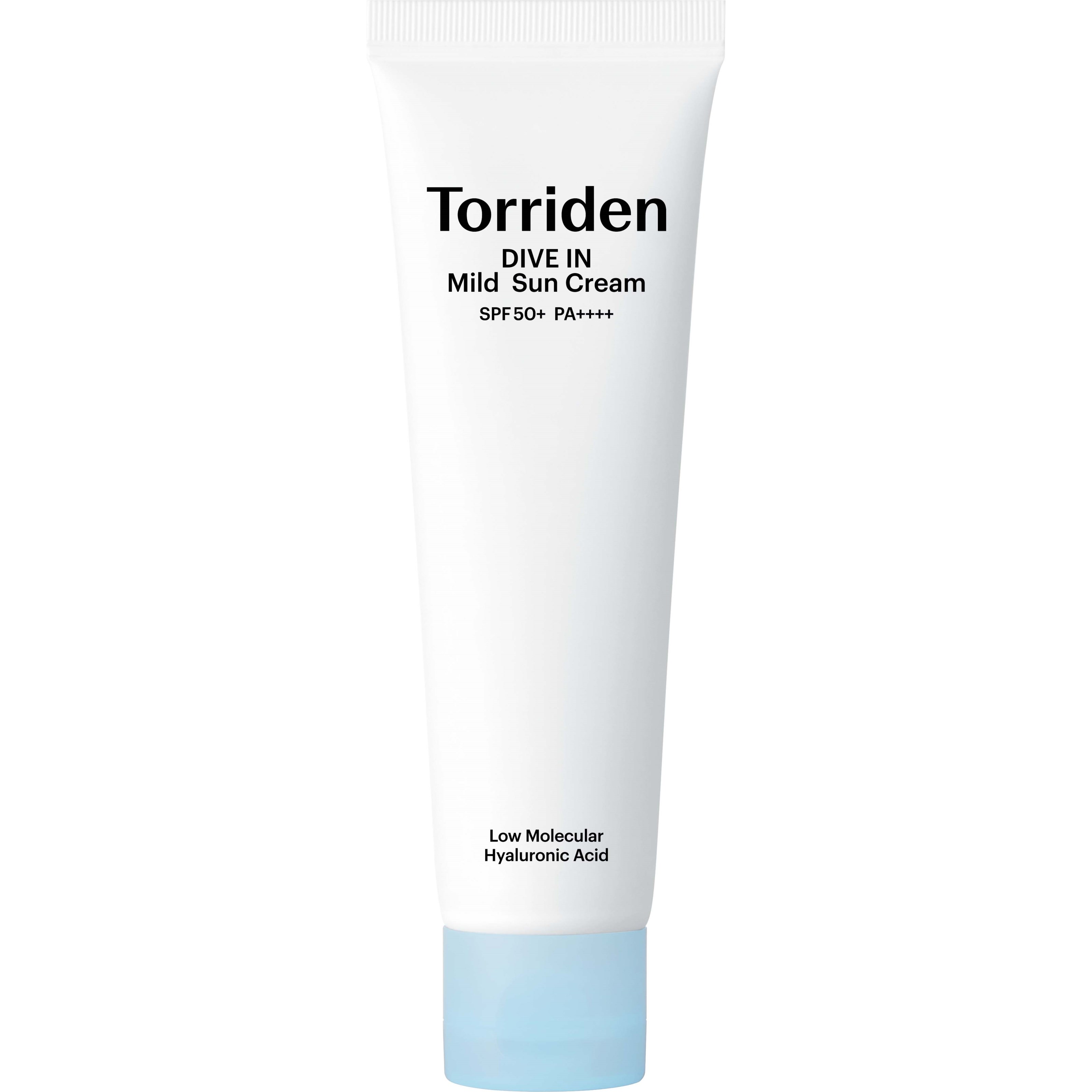 Läs mer om Torriden DIVE IN Low Molecular Hyaluronic Acid Mild Suncream SPF50+ 60
