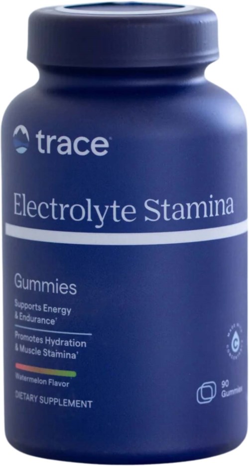 Trace Minerals Electrolyte Stamina Gummies Watermelon 90 st