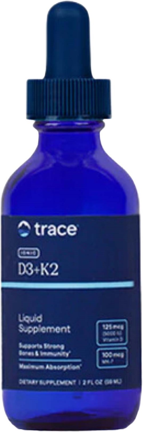 Trace Minerals Ionic D3 + K2 Drops 59 ml