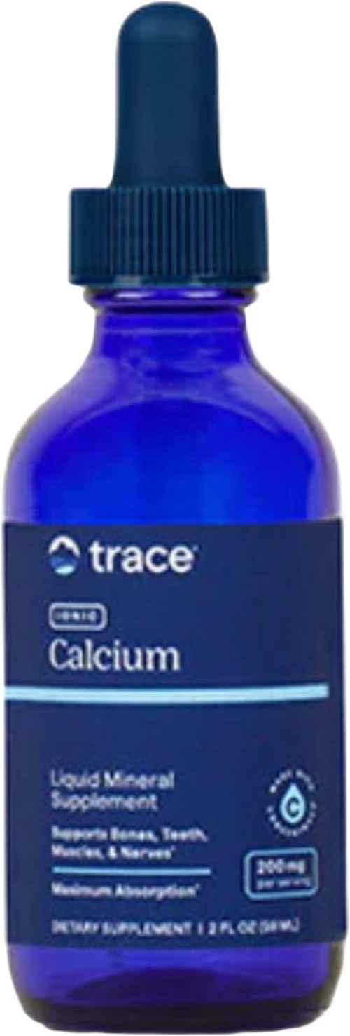 Trace Minerals Liquid Ionic Calcium 200mg 59 ml