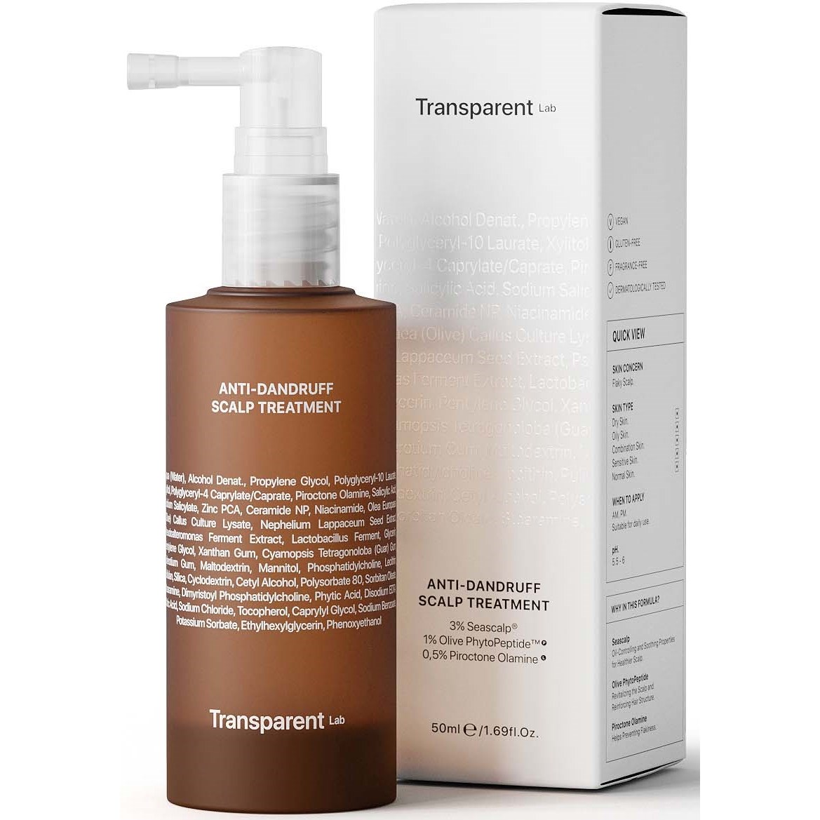 Alternativ bild 1 för NICHE BEAUTY LAB Anti-Dandruff Scalp Treatment 50 ml