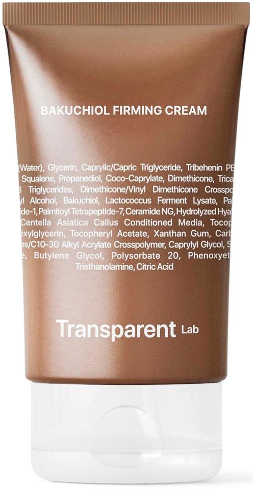 Transparent Lab Bakuchiol Firming Cream 50 ml